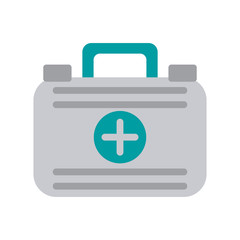 Obraz premium medical first aids suitcase symbol