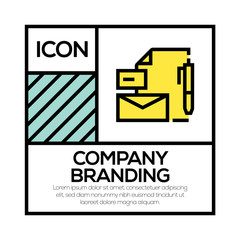 COMPANY BRANDING ICON CONCEPT