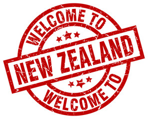 welcome to New Zealand red stamp