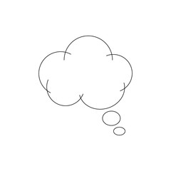 Сhat vector icon, bubble talk