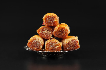 Traditional arabic dessert Baklava