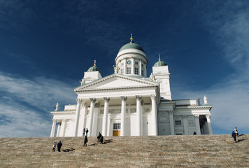 Helsinki Cathedral and Senate Square, The Most Popular landscapes and sightseeing places in Helsinki, Finland