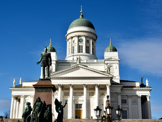 Helsinki Cathedral and Senate Square, The Most Popular landscapes and sightseeing places in...