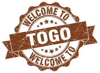 Obraz premium Togo round ribbon seal