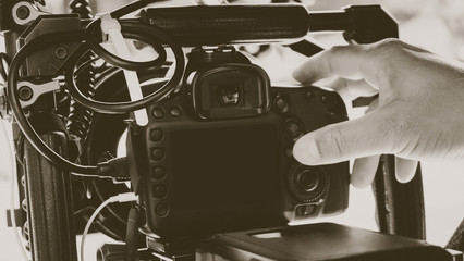 Behind the scenes background