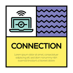 CONNECTION ICON CONCEPT