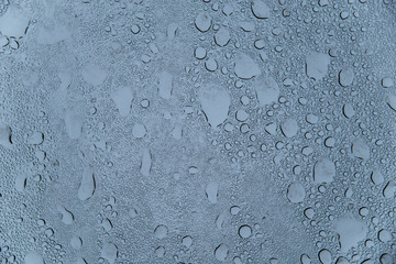 background texture water drops on glass
