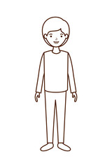 young man avatar character