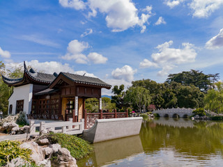 The beautiful Chinese Garden of Huntington Library