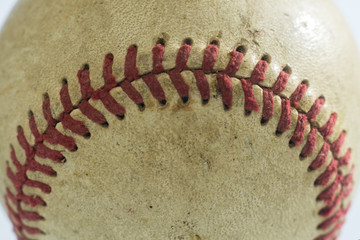 Fototapeta na wymiar baseball ball on white background.