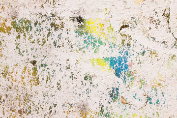 Background from high detailed fragment stone white wall