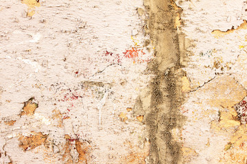 Background from high detailed fragment stone white wall