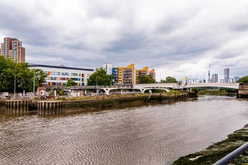 River Lee East London  GB UK