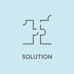 Solution Icon Concept