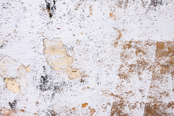 Background from high detailed fragment stone white wall