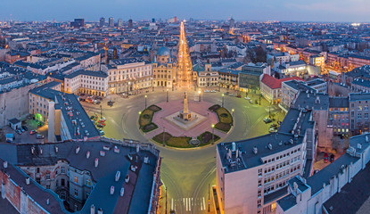 Łódź, Poland -view of Freedom Square.  © Tomasz Warszewski