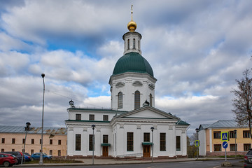 Russia. Sarov town. Holy Assumption Monastery. Zosima and Savvatius Church