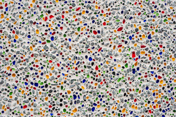 colorful terrazzo wall background