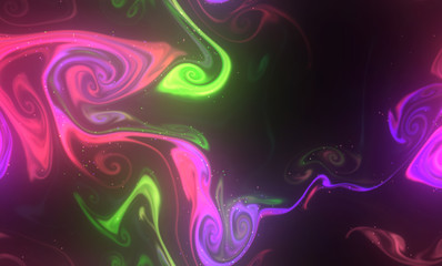 Magic space texture, pattern, looks like colorful smoke