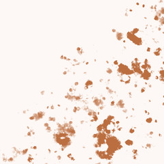 Abstract pattern design with watercolor splashes. Background.