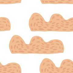 Simple design texture with chaotic painted shapes. Backdrop for textile or book covers