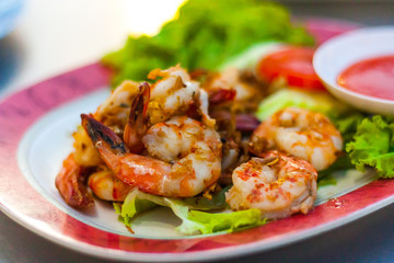 Thai food famous menu 