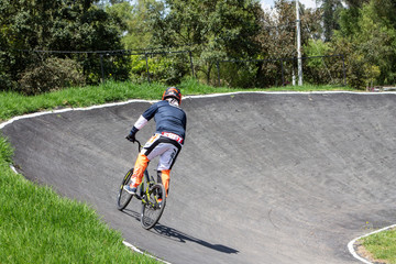 men riding a bicicle
