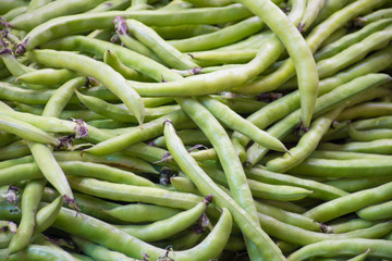 green beans on the market