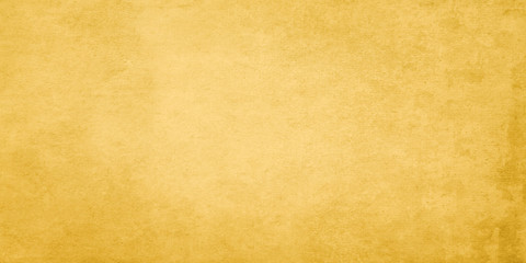 Gold wide grunge vintage paper.