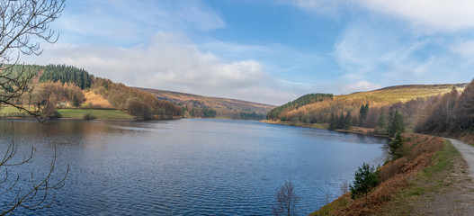 Naklejka premium upper derwent reservoirs