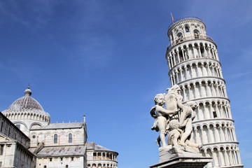 Fototapeta premium Dombezirk Pisa Italien 