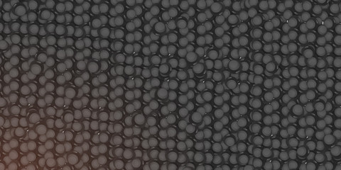 Fototapeta premium Black Caviar banner. Delicious seafood background. Caviar vector illustration. Natural and healthy luxury food. Design for fish menu. Vector Illustration.