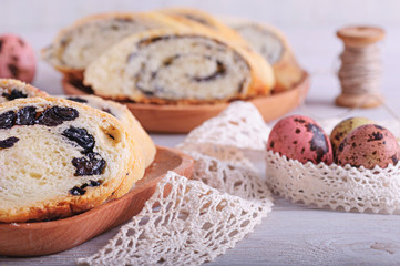 Baking for the spring holiday of Easter.