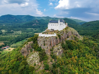 Castle of Fuzer in Hungary in Europe