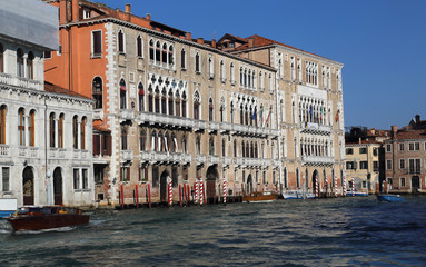 Historical Palazzos in Venice, Italy