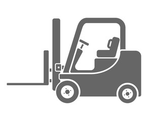  Forklift truck icon