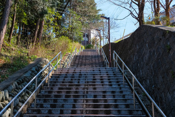 聖蹟桜ヶ丘 いろは坂 階段