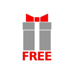 Free gift box concept