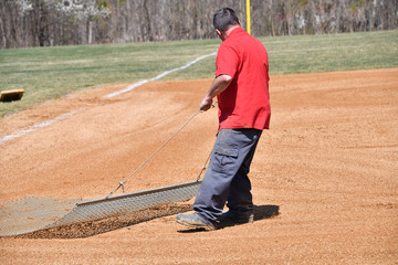Baseball Field Prep