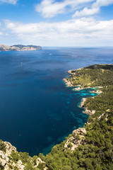 Fototapeta na wymiar Bay of Pollenca on Mallorca