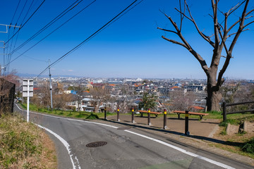 多摩市 都立桜ヶ丘公園 ゆうひの丘