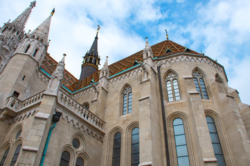 Fototapeta na wymiar Budapest Matthias Church