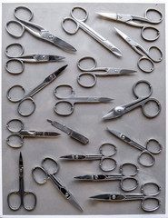 Professional nail scissors set