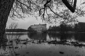 Castle on a grey day
