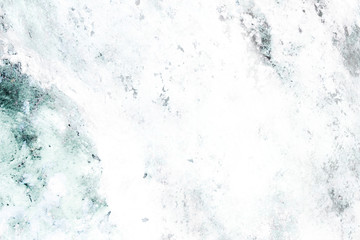 Marble texture. White, light gray, green colors. High quality print.