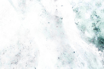 Marble texture. White, light gray, green colors. High quality print.