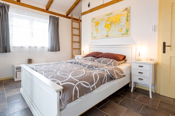 Master bedroom in beach villa