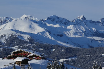 chalet pistes megève
