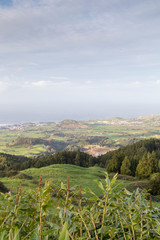 Bela Vista viewpoint Ribeira Grande Sao Miguel island Azores Portugal