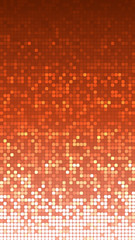 Shine mosaic background. Mosaic with light reflections. Colorful gradient. Square pixel mosaic vector. 